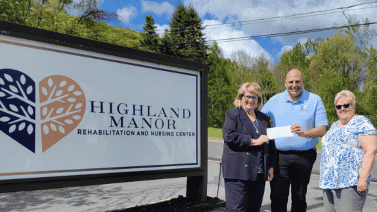 Highland Manor Donation